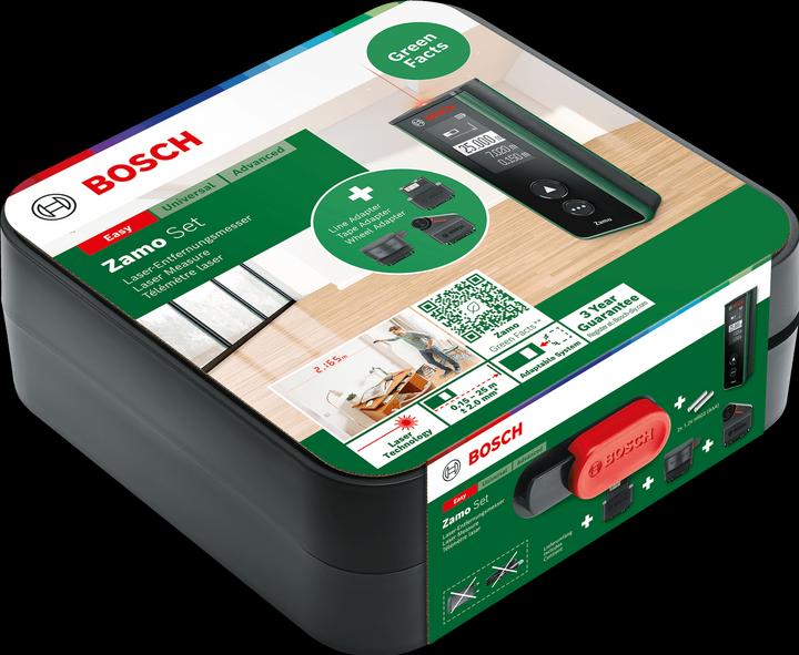 Produktbild Bosch Home & Garden Digitaler Laser-Entfernungsmesser Zamo Set (20 m, 635 nm)