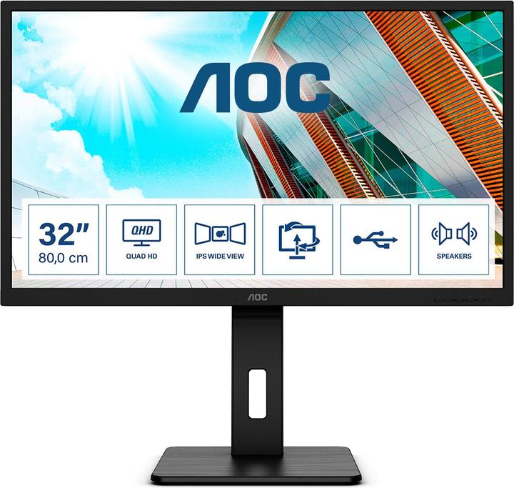 Actual product image AOC Q32P2 (2560 x 1440 pixels, 31.50")