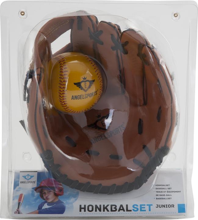 Immagine prodotto Angel Sports Set da baseball in finta pelle (9")
