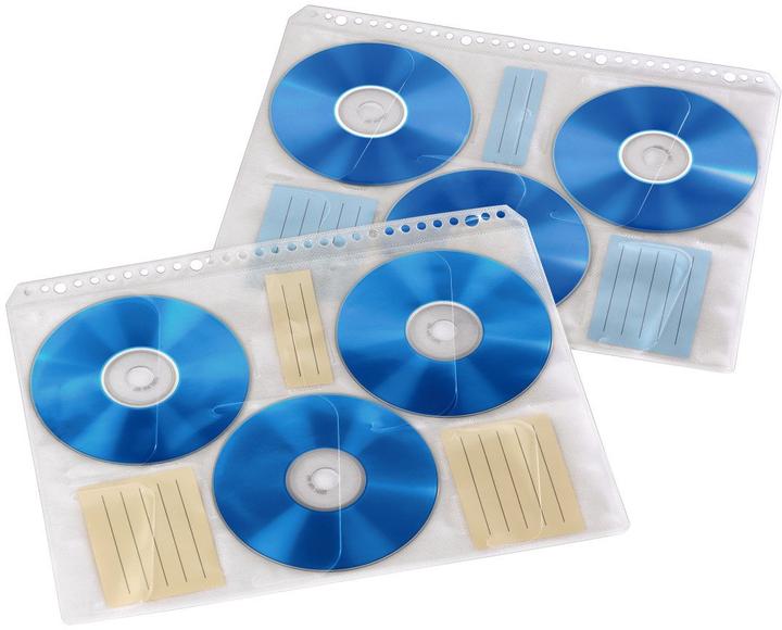 Immagine prodotto Hama 1x10 maniche di indice per CD-ROM