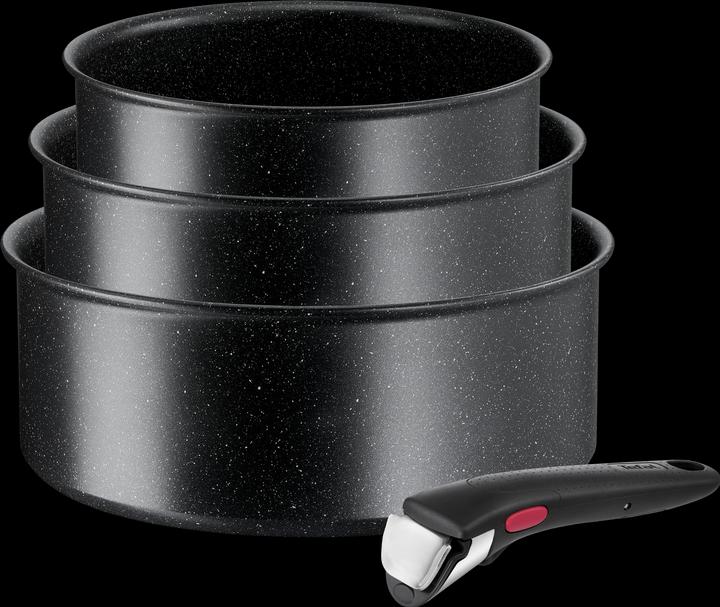 Image du produit Tefal Ingenio Black Stone (20 cm, Casserole, Aluminium)