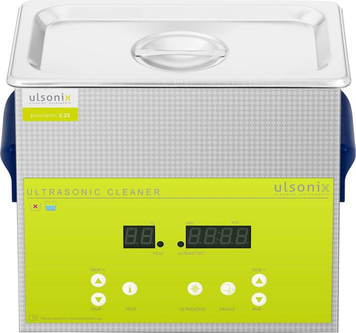 Produktbild Ulsonix Ultraschallgerät Degas Ultraschall Reiniger Ultraschallreiniger 3,2 l 120 W (40 kHz, 3200 ml)