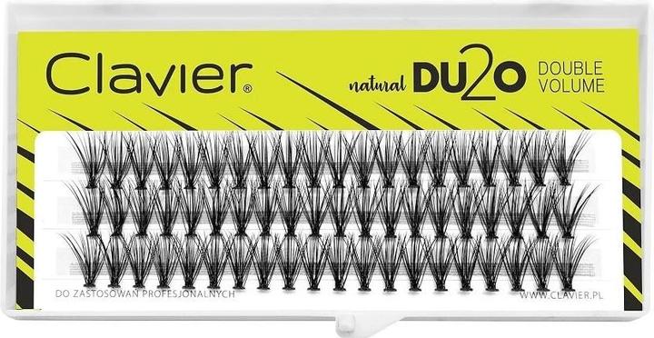 Clavier Du2O Ciglia a ciuffetti a doppio volume 14Mm (Ciglia artificiali)