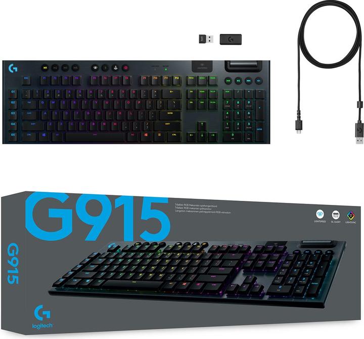 Actual product image Logitech G G915 (US, Wireless)