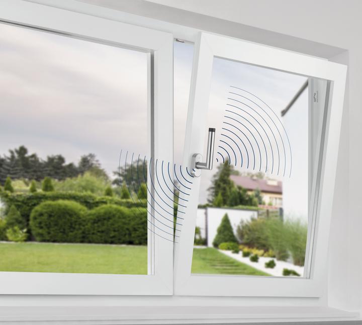 Actual product image Hoppe Z-Wave eHandle ConnectSense Amsterdam 20-30mm