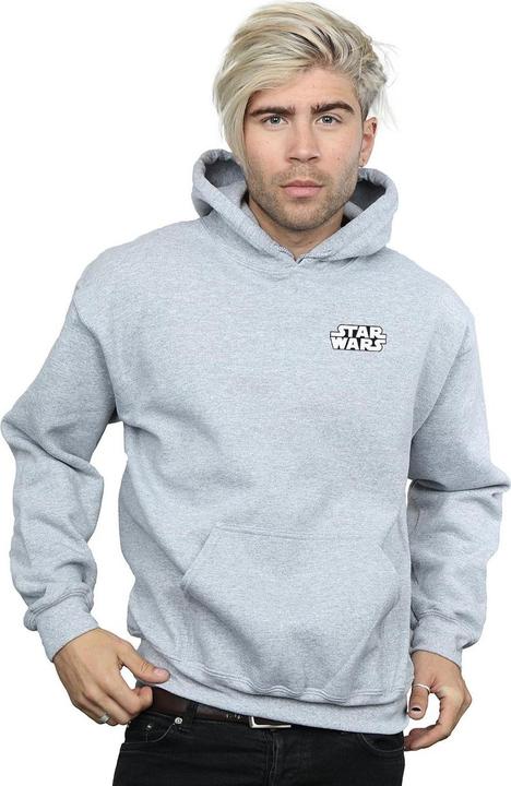 Produktbild Star Wars Logo Badge Kapuzenpullover (M)