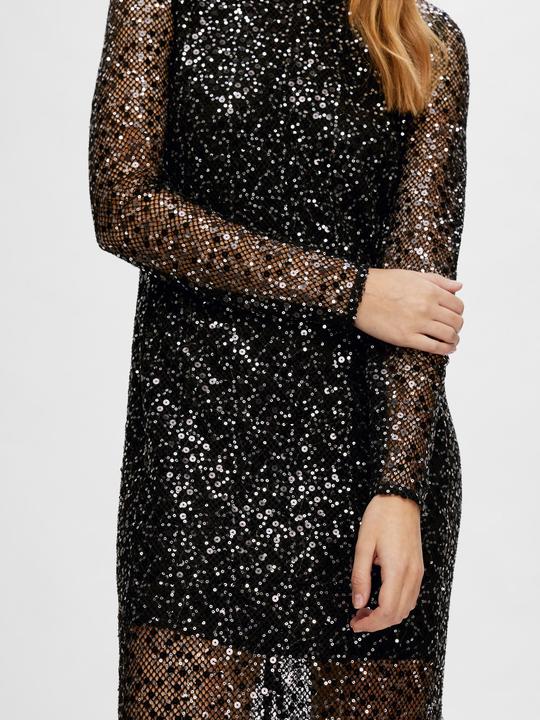 Produktbild Selected Femme Pailletten Maxikleid (40)