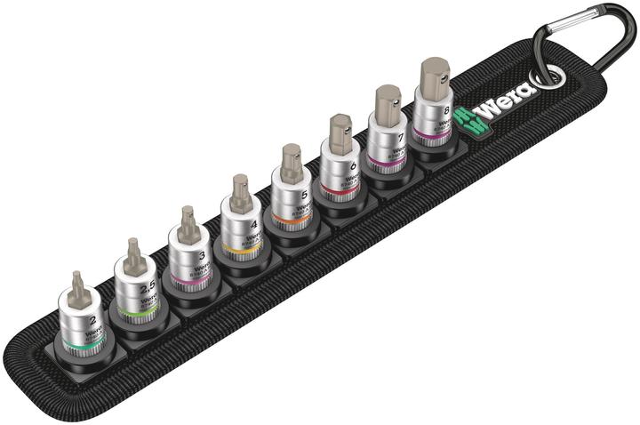 Produktbild Wera Belt A 2 Zyklop Bitnuss-Satz (6 mm, 7 mm, 3 mm, 5 mm, 8 mm, 4 mm)