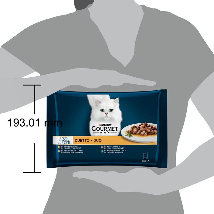 Produktbild Gourmet Perle Dütto di Carne (Adult, 4 Stk., 85 g)