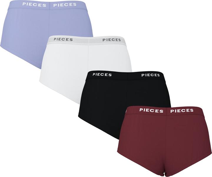 Produktbild Pieces Pclogo Lady 4 Pack Solid Noos Bc (XL, 4er Pack)