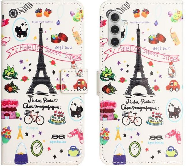 Produktbild MU Style Leder Bookcover Image Series (Samsung Galaxy A25)