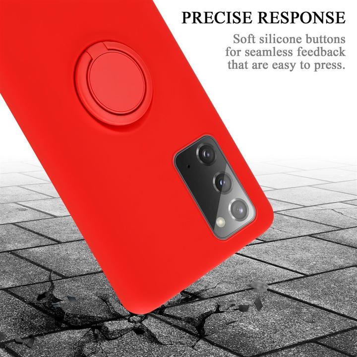 Actual product image Cadorabo TPU Liquid Ring Silicone Case Cover (Samsung Galaxy Note 20)