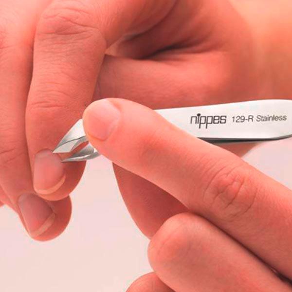 Produktbild Nippes Nagelhaut-Pinzette, Inox
