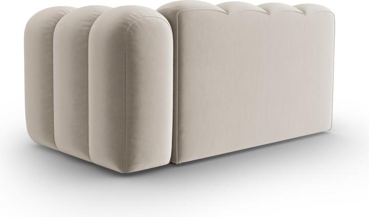 Image du produit Micadoni Canapé Modulable Droit en Velours, "Lupine", 2 Places, 145x95x70Fabriqué en Europe (2 places, 3 places, 4 places)