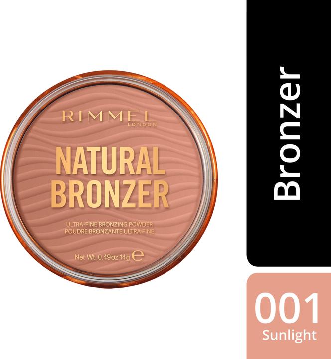 Produktbild Rimmel London Natural Bronzer (001 Sunlight, Bronzer, 14 g)