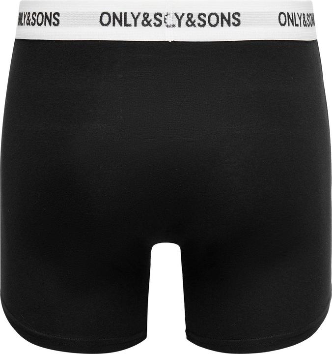 Produktbild Only & Sons Onsfitz Solid Black Boxer 3pack Noos (L, 3er Pack)