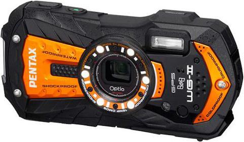 Actual product image Pentax Optio WG-2 GPS, 14MP, 5x WW-Zoom, Waterproof, Orange