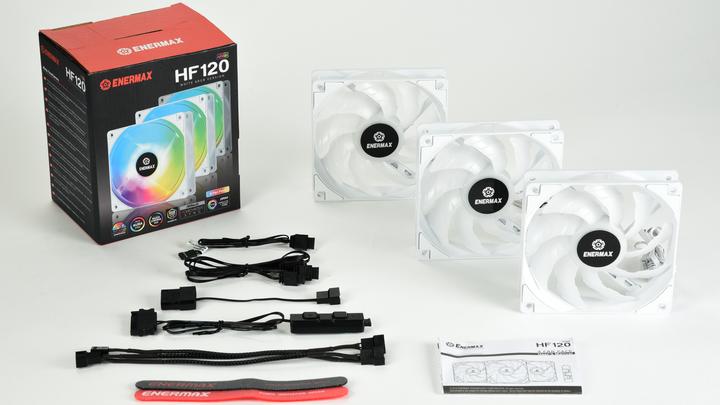 Image du produit Enermax HF120 Ventilateur de boîtier (120 mm, 3 x)