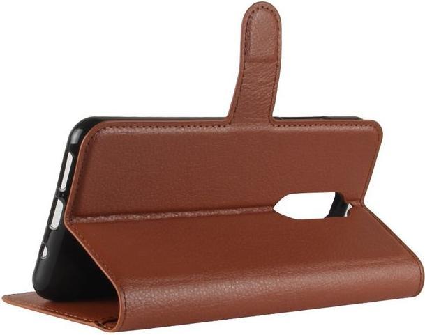 Produktbild MU Classic Leder Hülle mit Litchitextur (Wiko View XL)