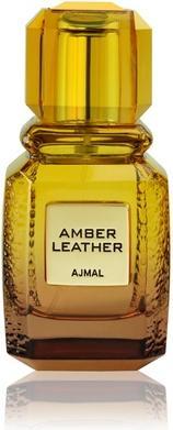 Ajmal Amber Leather 3.4 FL OZ Long-lasting Fragrance Handpicked Luxury Perfume for Men Women Made in (100 ml)