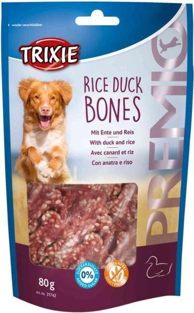 Actual product image Trixie PREMIO Rice Duck Bones (10 pcs., 980 g)