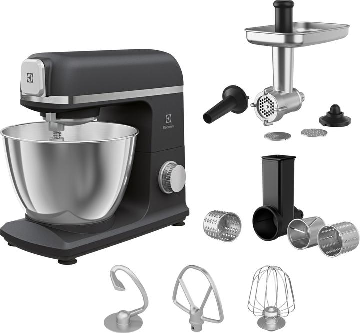 Immagine prodotto Electrolux E5KM1-6GBP Robot da cucina Nero, Grigio (5000 ml, 1200 W)