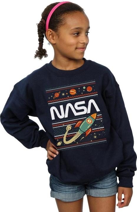 Immagine prodotto Nasa Fair Isle Felpa Ragazze (152, 158)