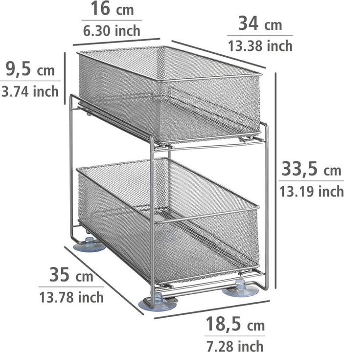 Produktbild Wenko Schubladenregal