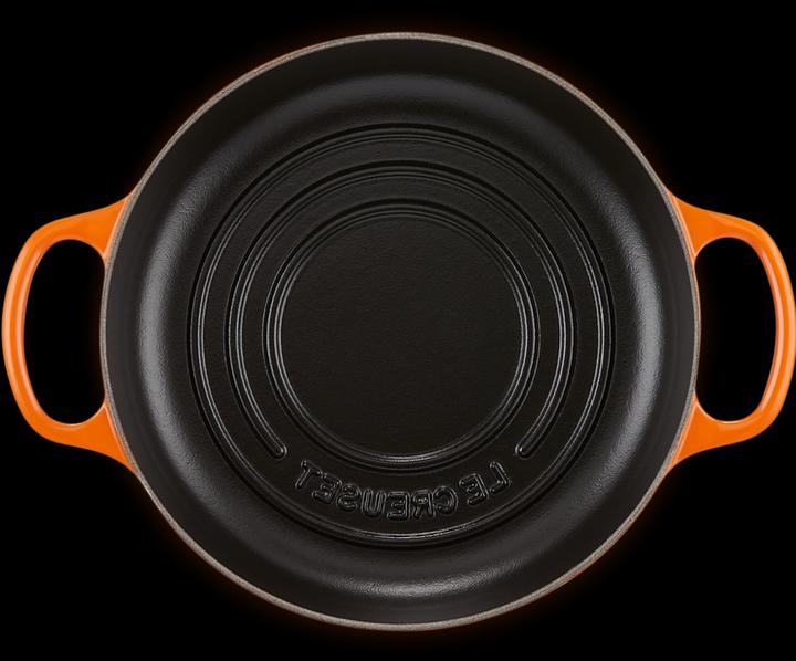 Actual product image Le Creuset Roaster for bread 24cm orange (24 cm, Casserole + Stewpot, Cast iron)