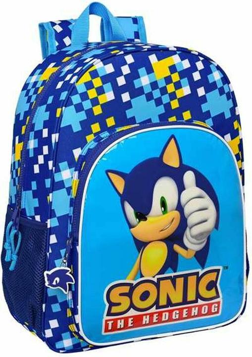 Produktbild Jakks Pacific Schulrucksack Sonic Speed 33 x 42 x 14 cm Blau 14 L (14 l)