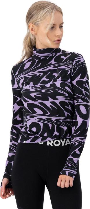 Actual product image Mons Royale Women's Cascade Mock Neck L/S (L)