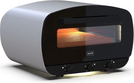 Actual product image Alfa Forni URBE Pizzaofen elektrisch hellgrau (Electric pizza oven)