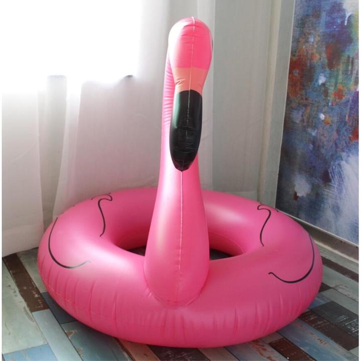 Produktbild Cover-Discount Schwimmende Flamingo Lounge Luftmatratze aufblasbar (120cm)