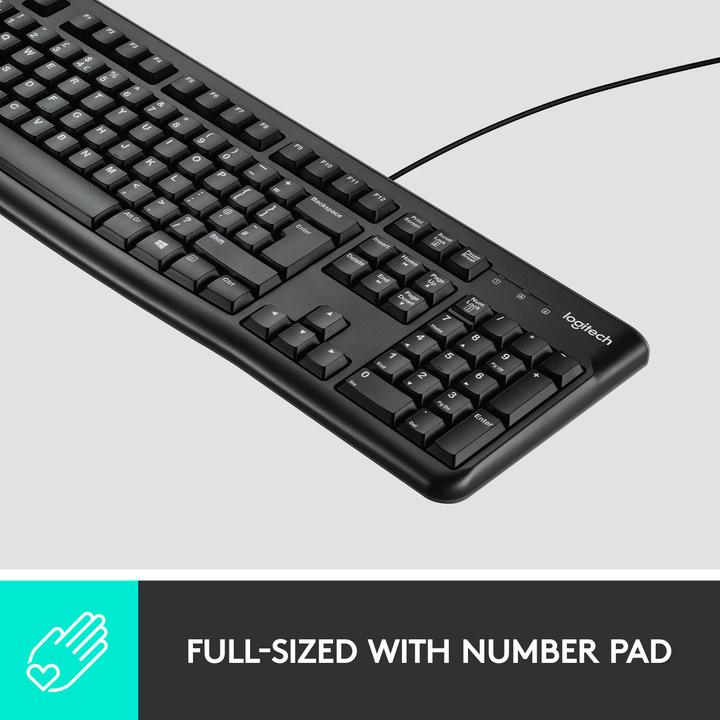 Produktbild Logitech Mk120 (CH, Kabelgebunden)