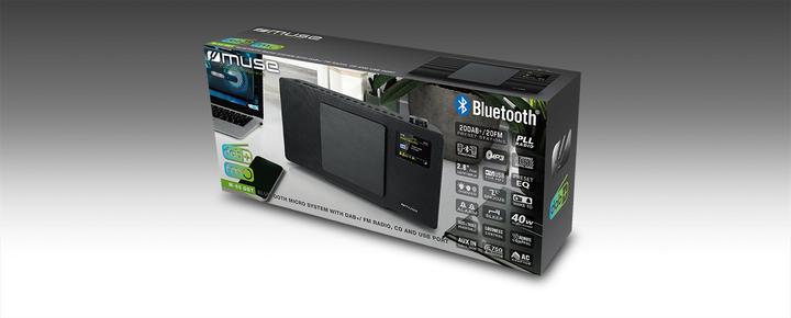 Actual product image Muse M65 DBT (DAB+, FM, Bluetooth)