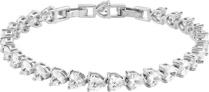 Immagine prodotto Amen Bracciale tennis con cuore (18 cm, Argento 925)
