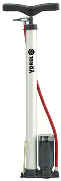 Actual product image Vorel Bicycle floor pump incl. 10 bar pressure gauge air pump