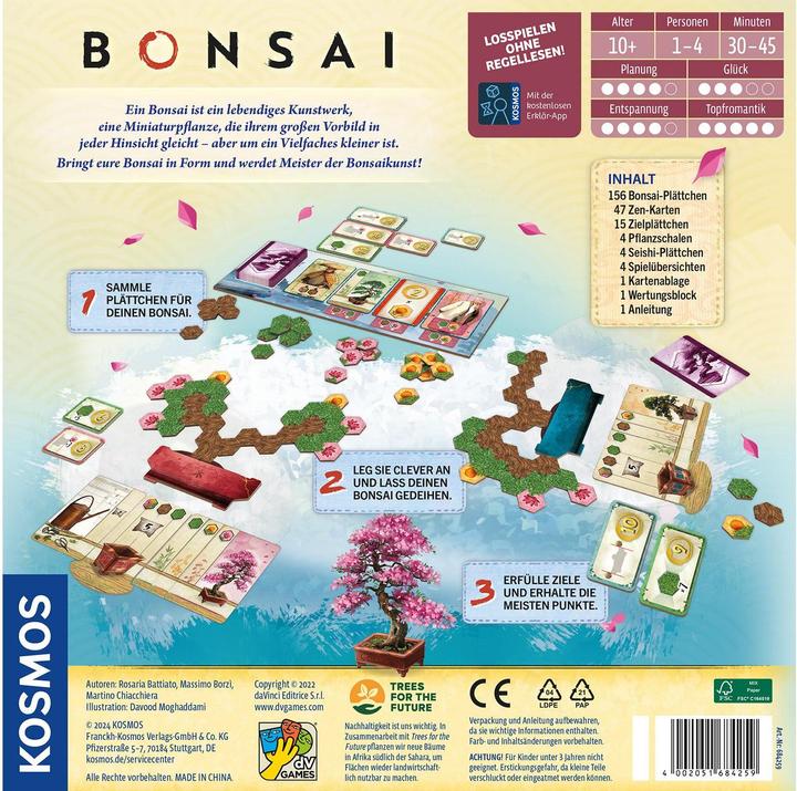 Image du produit Kosmos Bonsaï (Allemand)