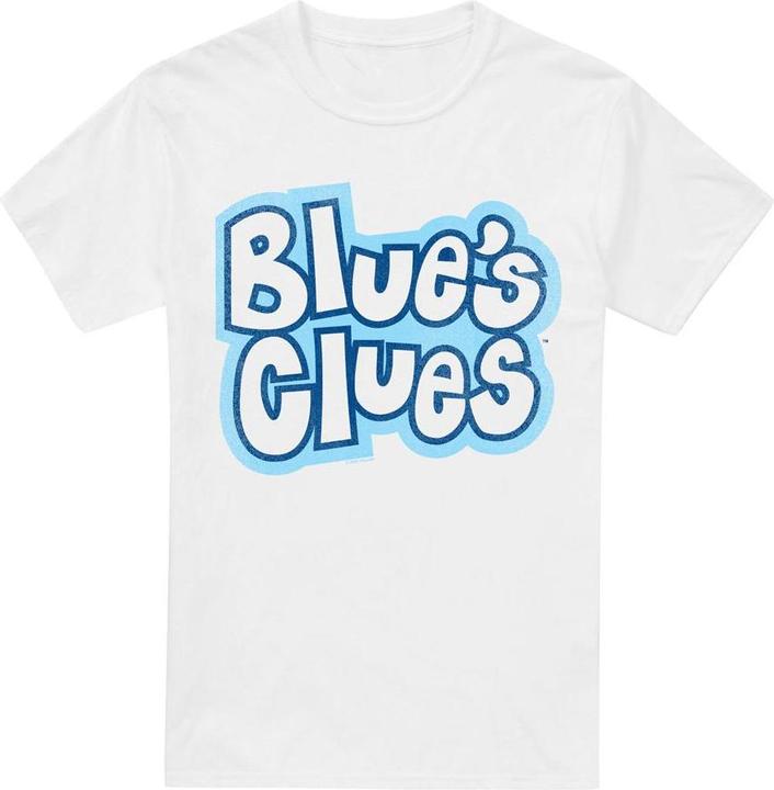 Actual product image Blue´s Clues Mens Vintage Logo T-Shirt (XXL)