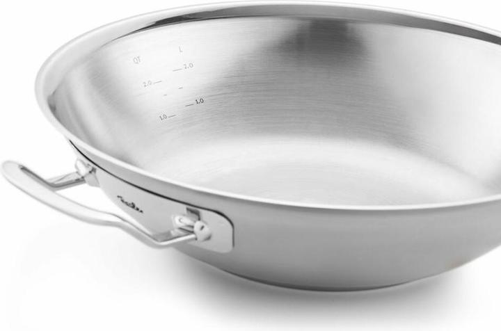 Actual product image Fissler Wok orig. profi col. 30cm mMD (30 cm, Wok, Stainless steel)