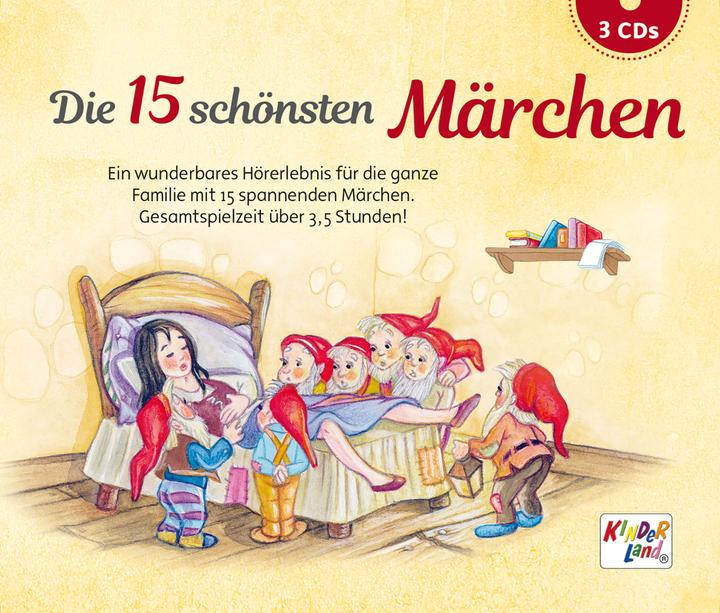 Immagine prodotto Le 15 fiabe più belle raccontate da Elmar Gunsch, 3 parti
