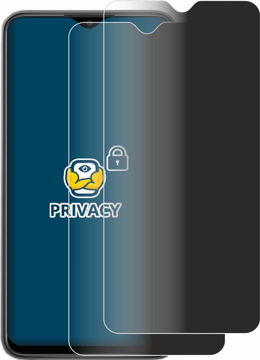 Produktbild BROTECT Sichtschutzfolie Anti-Spy Privacy Folie Blaulicht-Schutz (2 Stück, Xiaomi Redmi 9)