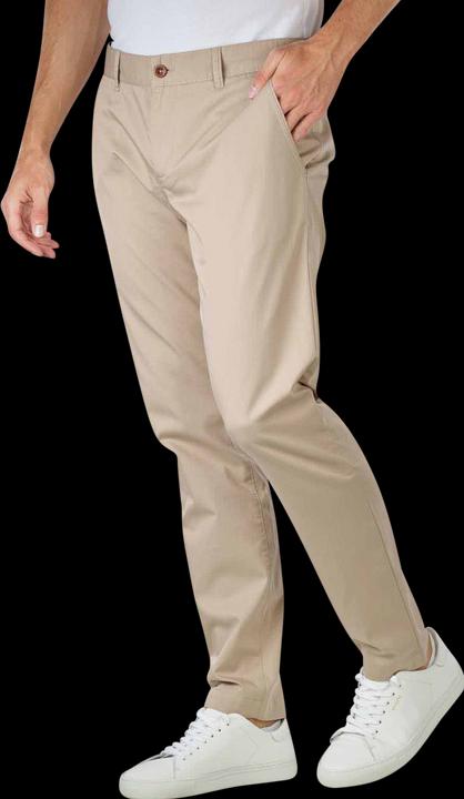 Actual product image Alberto Lou Pant Ceramica Gabardine brown melange (W32/L32)