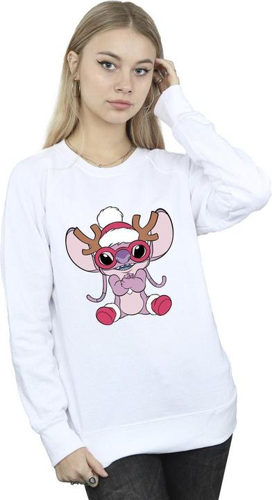 Immagine prodotto Disney Lilo & Stitch Angel Reindeer Felpa Donna (M)