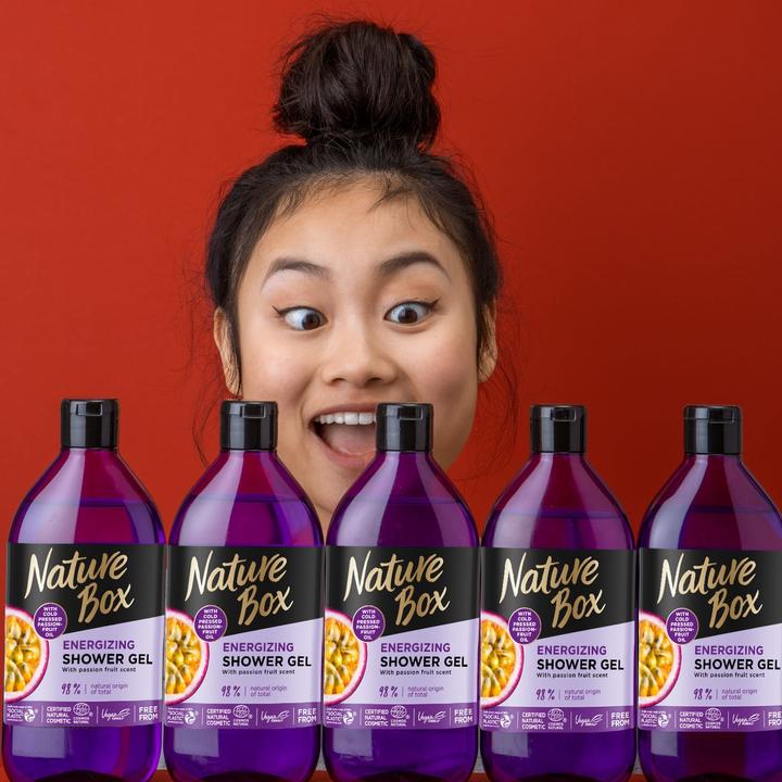 Produktbild Nature Box Energizing Shower Gel (385 ml)