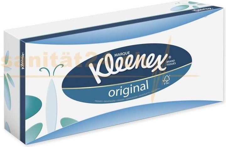Produktbild Kleenex Kosmetiktücher, 2-lagig