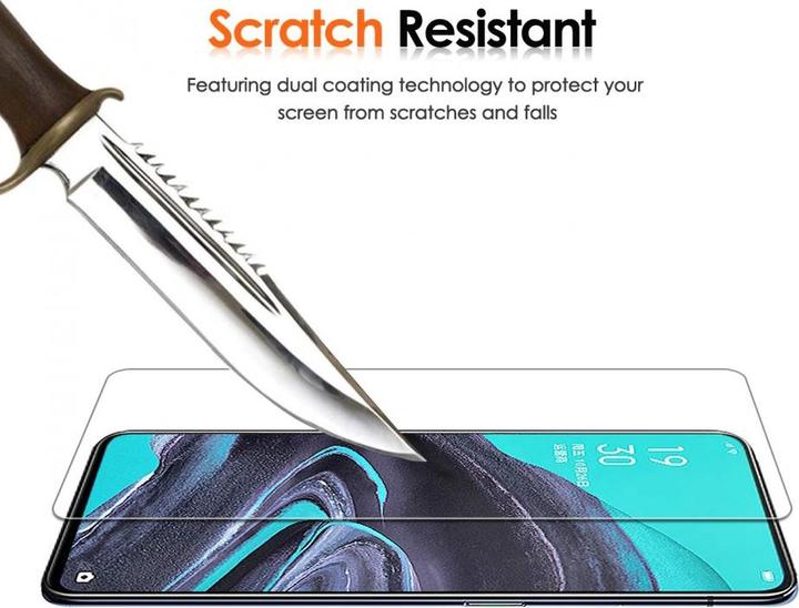 Produktbild Screenguard Oppo Reno2 Z Panzerglas Schutzfolie Case Friendly Design (1 Stück, Oppo Reno 2 Z)