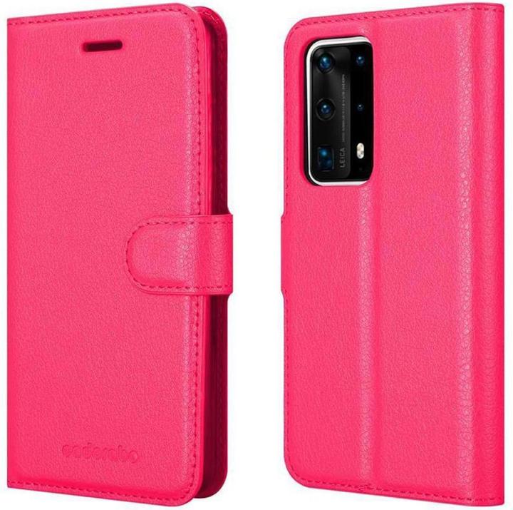 Actual product image Cadorabo Book with stand function cover (Huawei P40 Pro+)