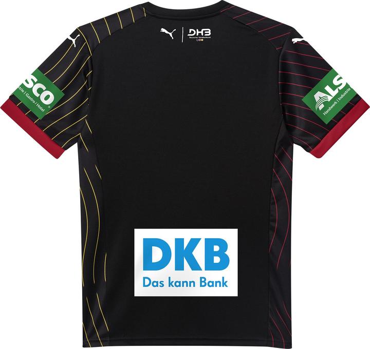 Actual product image Puma DHB Away Jersey Jr SS25 with sponsor (128)