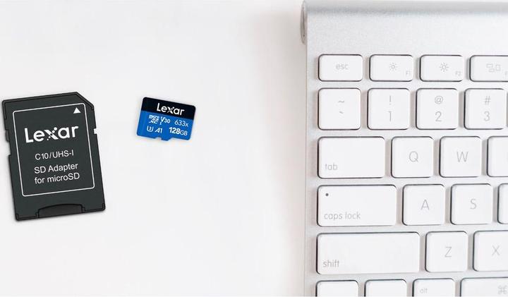 Produktbild Lexar High-Performance 633x microSDHC/microSDXC UHS-I U3 (128 GB, microSDXC, U3, UHS-I)